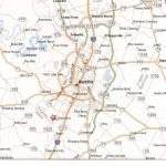 Printable Map Of Austin Texas And Surrounding Cities Neighborhoods   Printable Map Of Austin