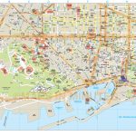Printable Map Of Barcelona And Travel Information | Download Free   City Map Of Barcelona Printable