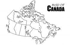 Printable Map Of Canada 9 #3859 - Large Printable Map Of Canada