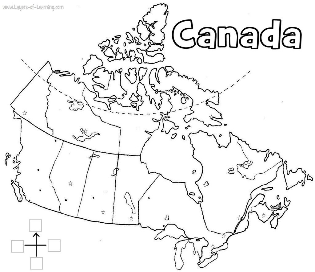 Printable Map Of Canada 9 #3859 - Printable Map Of Canada