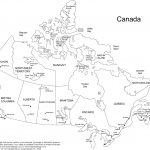 Printable Map Of Canada Provinces | Printable, Blank Map Of Canada   Printable Road Map Of Canada