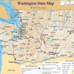 Printable Map Of Washington State And Travel Information | Download   Printable Map Of Washington State