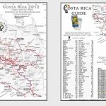 Printable Maps Of All Costa Rica & Details Maps Of Popular Destinations   Printable Map Of Costa Rica
