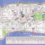 Printable New York Street Map | Travel Maps And Major Tourist   Manhattan Road Map Printable