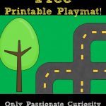 Printable Road Playmat And German Road Signs | Preschool | Pinterest   Free Printable Road Maps For Kids