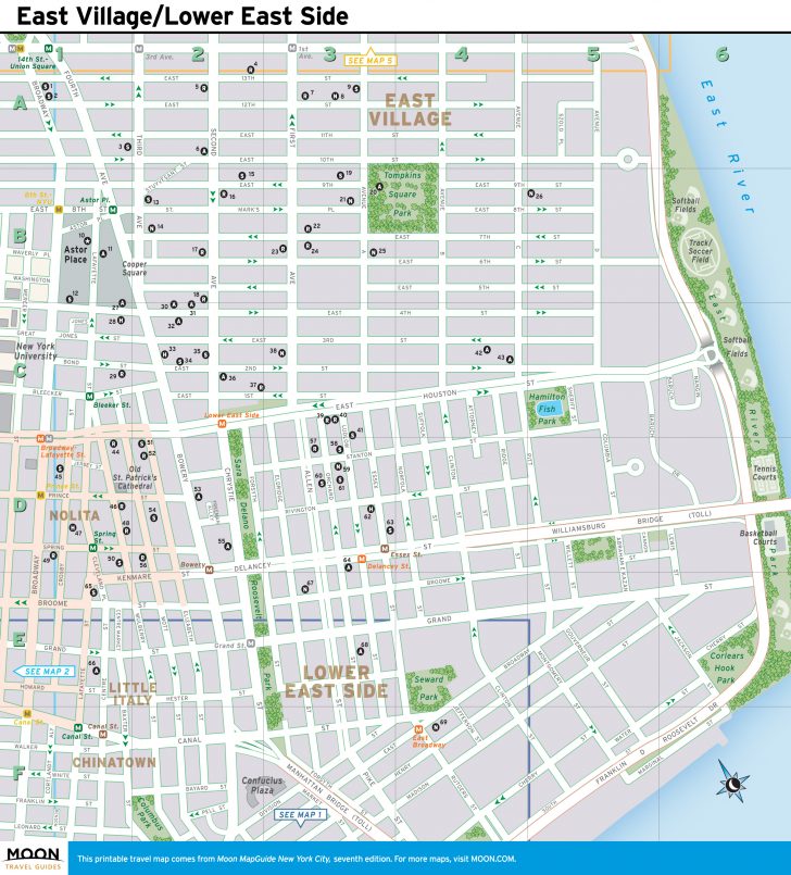 Printable Street Map Of New York City Travel Maps And Major Street