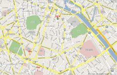 Printable Street Map Of Paris Download Printable Paris Street Map - Paris Street Map Printable