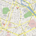 Printable Street Map Of Paris Download Printable Paris Street Map   Printable Map Of Paris France
