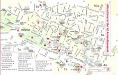 Printable Street Map Of Paris Download Printable Street Map Paris - Printable Map Of Paris With Tourist Attractions