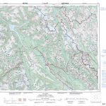 Printable Topographic Map Of Golden 082N, Ab   Free Printable Topo Maps Online