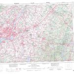Printable Topographic Map Of Montreal 031H, Qc   Printable Topographic Maps Free