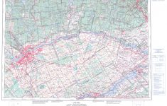 Printable Topographic Map Of Ottawa 031G, On - Printable Topo Maps