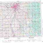 Printable Topographic Map Of Winnipeg 062H, Mb   Printable Topo Maps