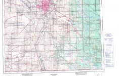 Printable Topographic Map Of Winnipeg 062H, Mb - Printable Topo Maps