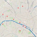 Printable Tourist Map Of Paris | Globalsupportinitiative   Printable Tourist Map Of Paris France