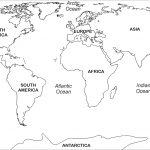 Printable World Map Black And White Printable Maps Printable World   Printable World Map