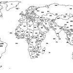 Printable World Map Black And White Valid Free Printable Black And   Printable World Map With Countries
