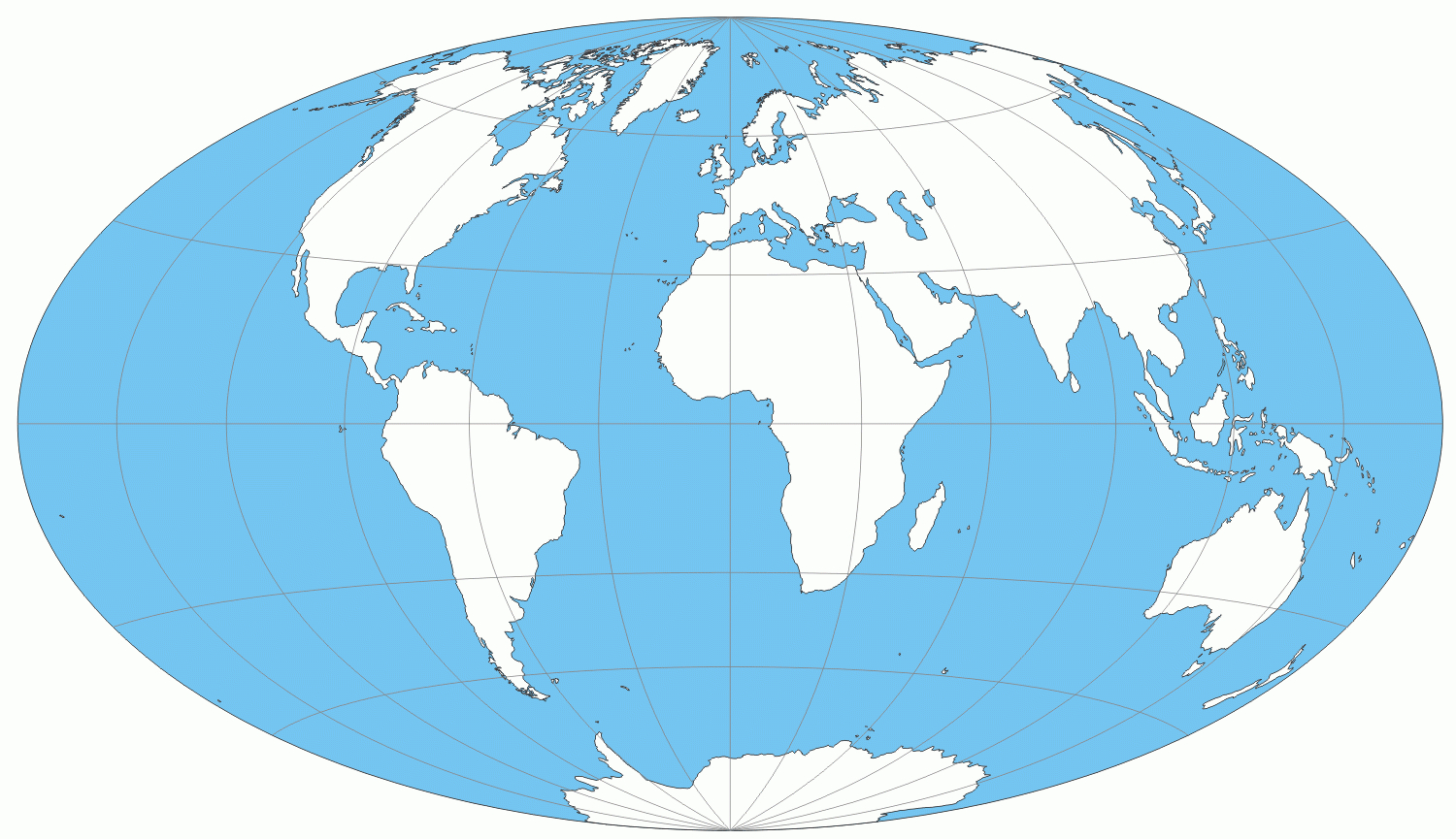 Printable-World-Map | Halte Aux Rançongiciels - Printable Earth Map