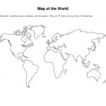 Printable World Map Ks World Map Vector Template Copy World   World Map Stencil Printable