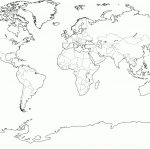 Printable World Map Pdf New Blank | Anu | Pinterest | World Map   Coloring World Map Printable