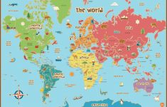 Printable World Maps Reference Printable World Map Pdf New Printable - Detailed World Map Printable