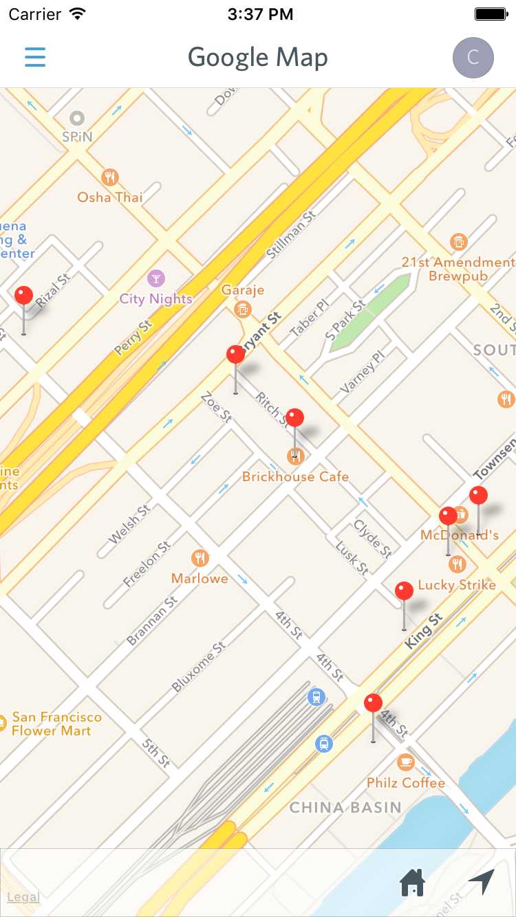 Pro Tip: Use Google Maps To Show Multiple Pins At Once – Guidebook - Create Printable Map With Pins
