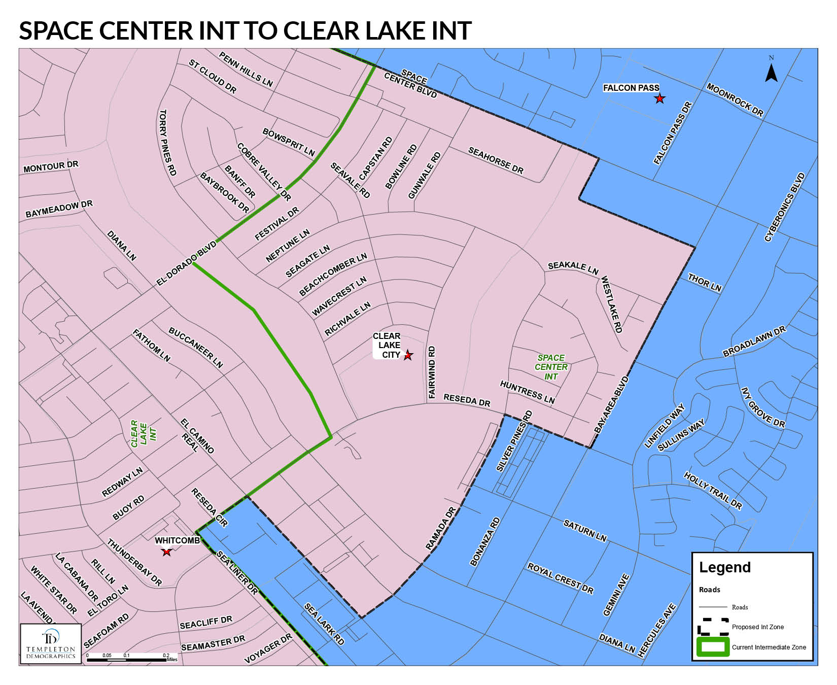 Proposed School Boundary Maps - Clear Creek - Clear Lake Texas Map
