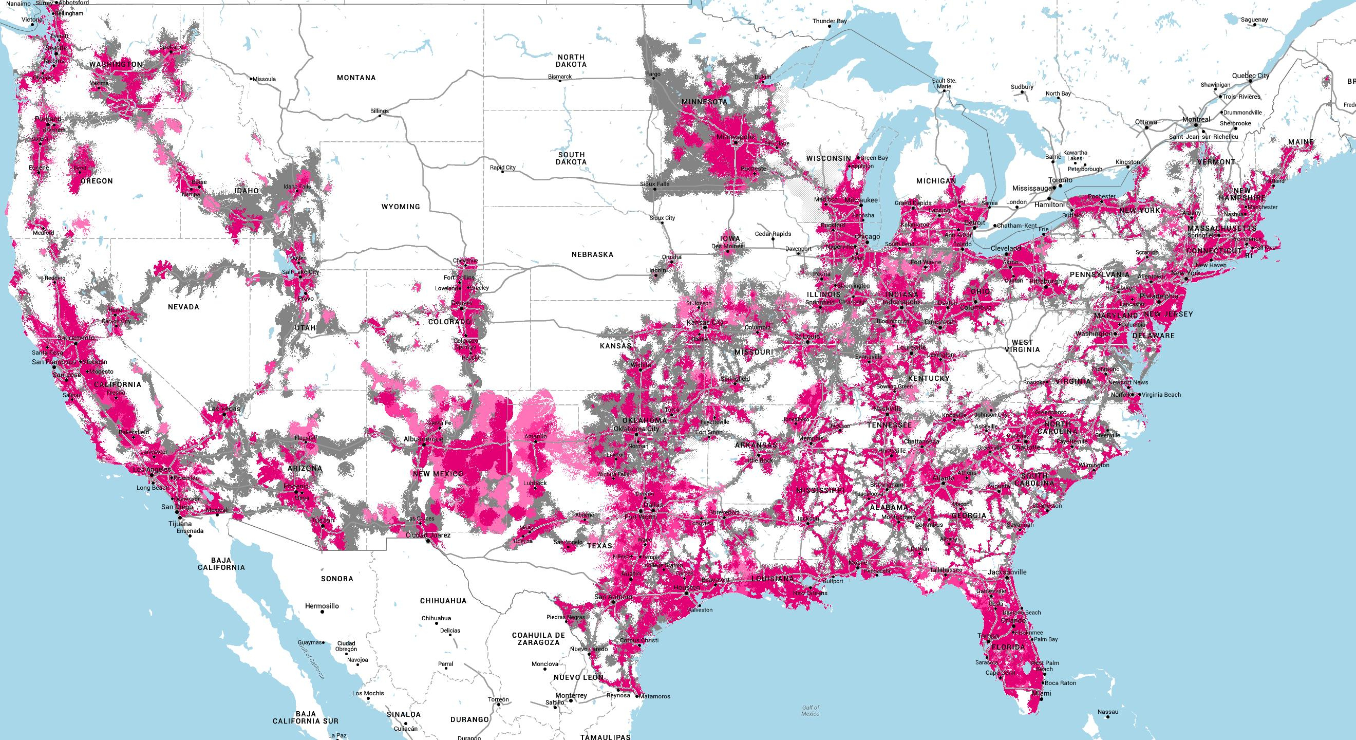 Psfefc Maps Of California T Mobile Coverage Map California - Klipy - T Mobile Coverage Map California