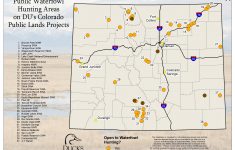 Public Waterfowl Hunting Areas On Du Public Lands Projects - California Public Hunting Land Map