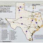 Public Waterfowl Hunting Areas On Du Public Lands Projects   Lands Of Texas Map