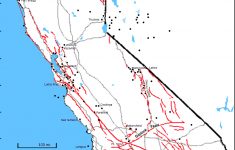 Quakes Faults Hd Hq Map Map California Fault Lines - Klipy - California Fault Lines Map