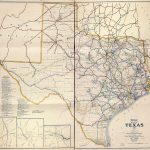 Railroad Map Of Texas, 1926 | Library Of Congress   Shiner Texas Map