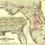 Railroad Maps, 1828 To 1900, Florida | Library Of Congress   Florida Map 1900