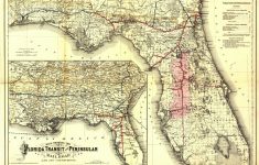 Railroad Maps, 1828 To 1900, Florida | Library Of Congress - Florida Map 1900