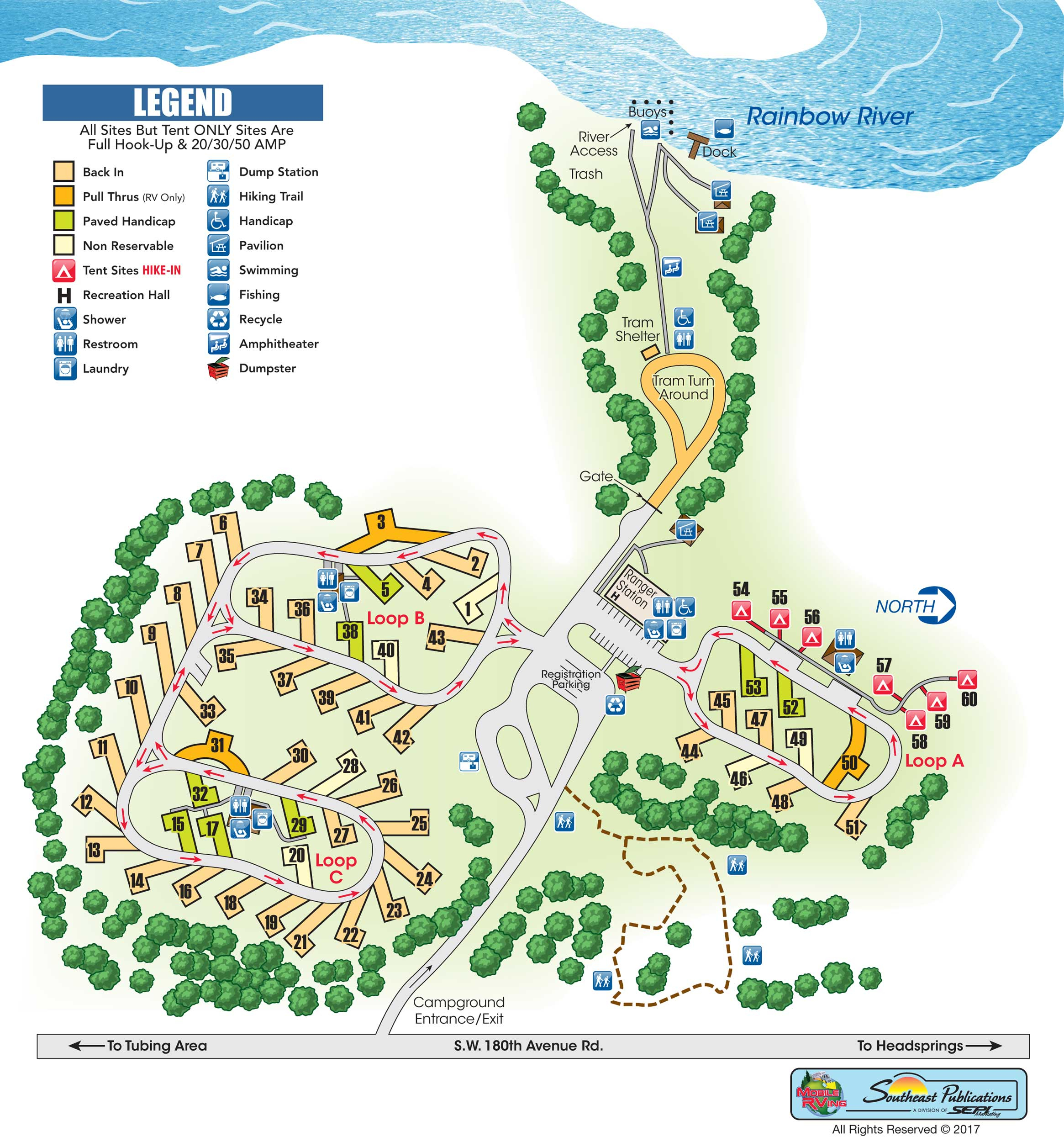 Rainbow Springs State Park Campground Review - Know Your Campground - Florida State Parks Rv Camping Map