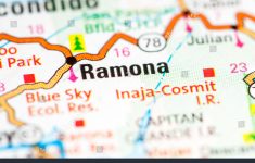 Ramona California Usa On Map Stock Photo (Edit Now) 794424850 - Ramona California Map