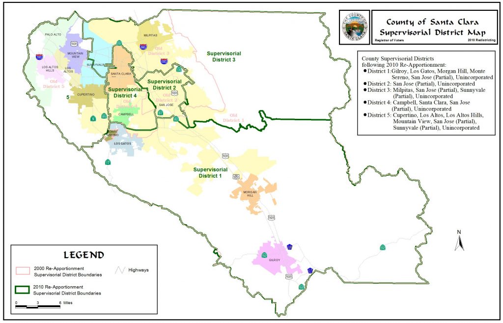 Redistricting - Registrar Of Voters - County Of Santa Clara - Santa ...