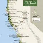 Redwood Parks Pass Map California Redwood Forest California Map   California Redwoods Map