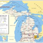Reference Map Of Michigan, Usa   Nations Online Project | ~ The   Printable Upper Peninsula Map