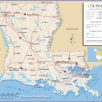 Reference Maps Of Louisiana, Usa   Nations Online Project   Texas Louisiana Border Map