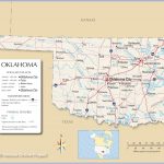 Reference Maps Of Oklahoma, Usa   Nations Online Project   Map Of North Texas And Oklahoma