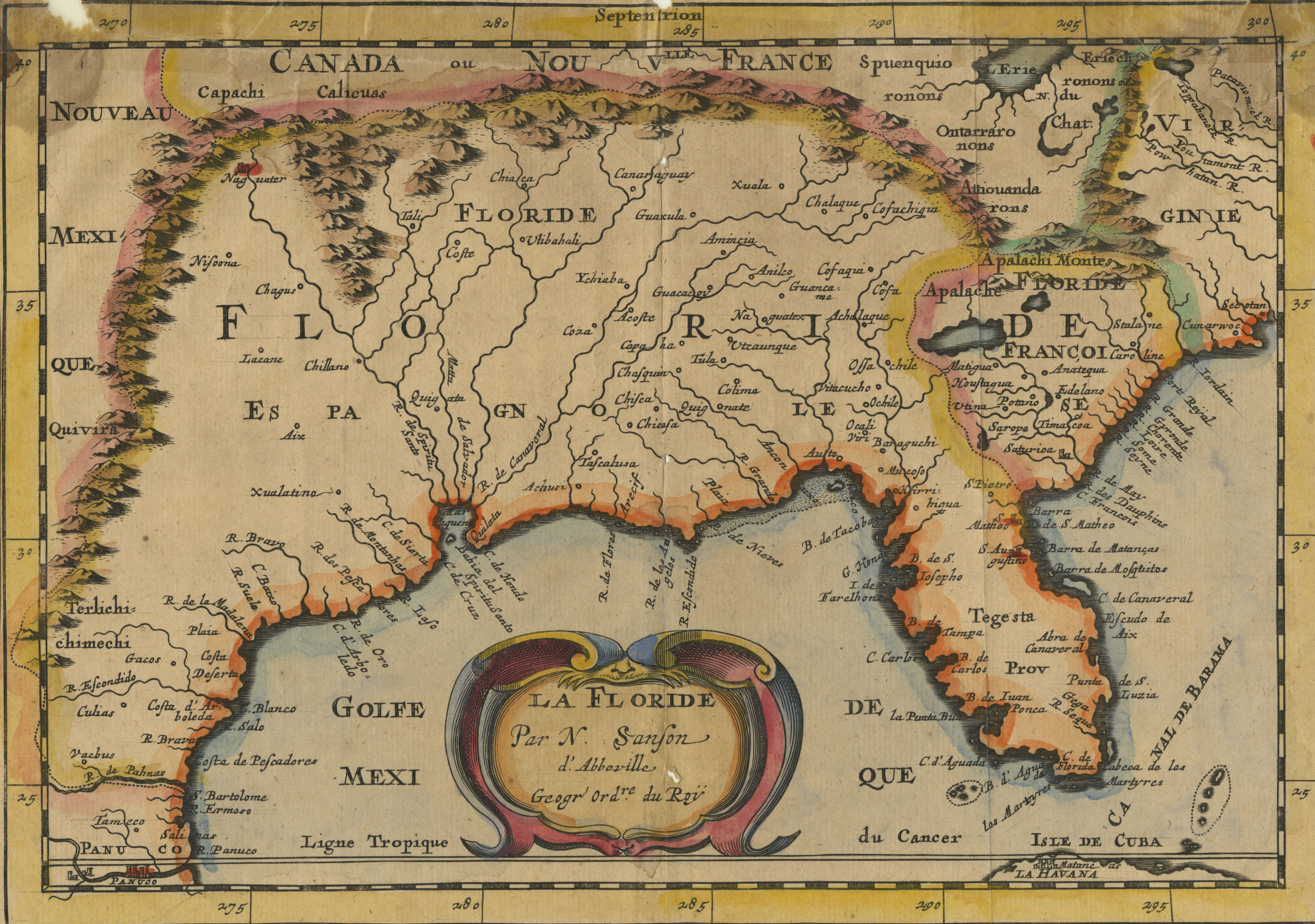 Reflections Of A French Dream: Early Modern Maps From Florida (16Th - Early Florida Maps
