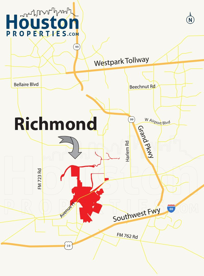Richmond Tx Map | Great Maps Of Houston | Pinterest | Houston - Richmond Texas Map