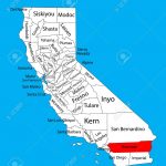 Riverside County (California, United States Of America) Vector   Riverside California Map