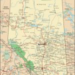 Road Map Of Baja California Mexico Printable Alberta Map Alberta   Printable Road Map Of Canada