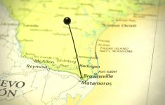 Road Map Of Brownsville Texas And Matamoros Mexico - Gulf Coast Eye - Map Of Brownsville Texas Area