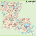 Road Map Of Louisiana With Cities   Printable Map Of Louisiana