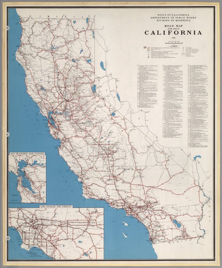 Historical Map Of California