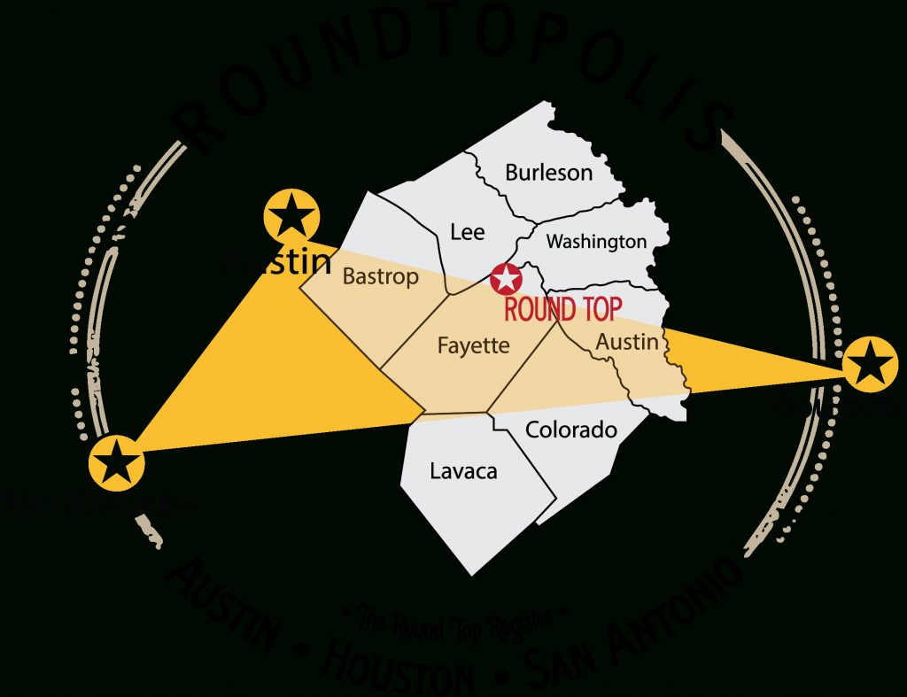Roundtopolis Map (1) Round Top Round Top Texas Map Printable Maps