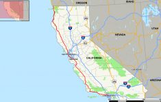Route 1 California Road Trip Map - Klipy - Route 1 California Map